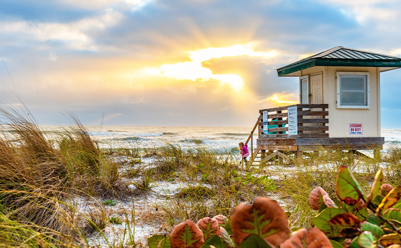 beach view